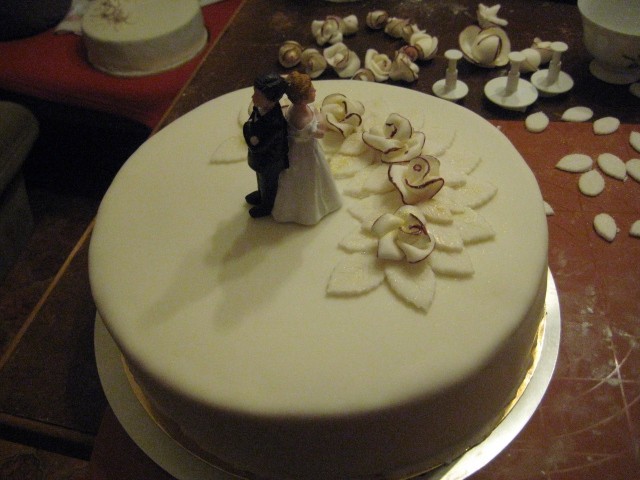 Oblikovanje poročne torte