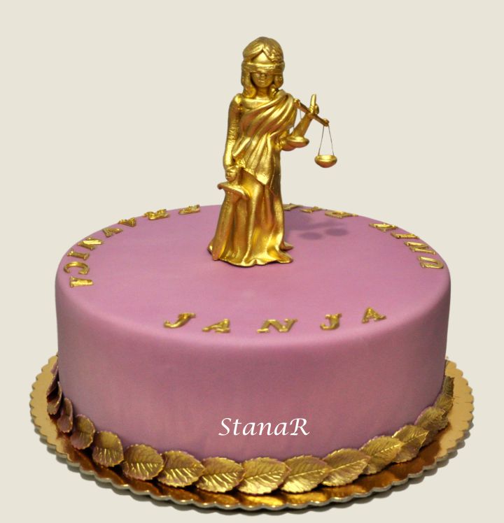 Torta za pravnico Janjo
