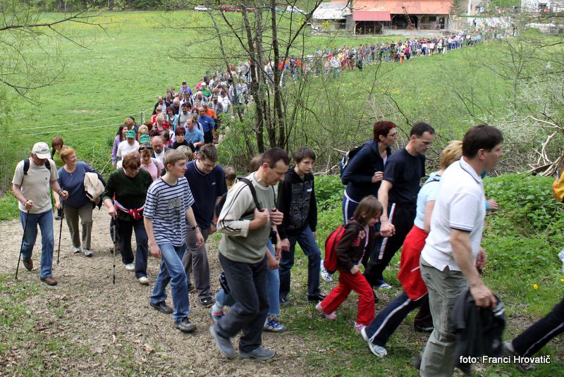 3. pohod PD Žusem, 27. aprila 2010 - foto povečava