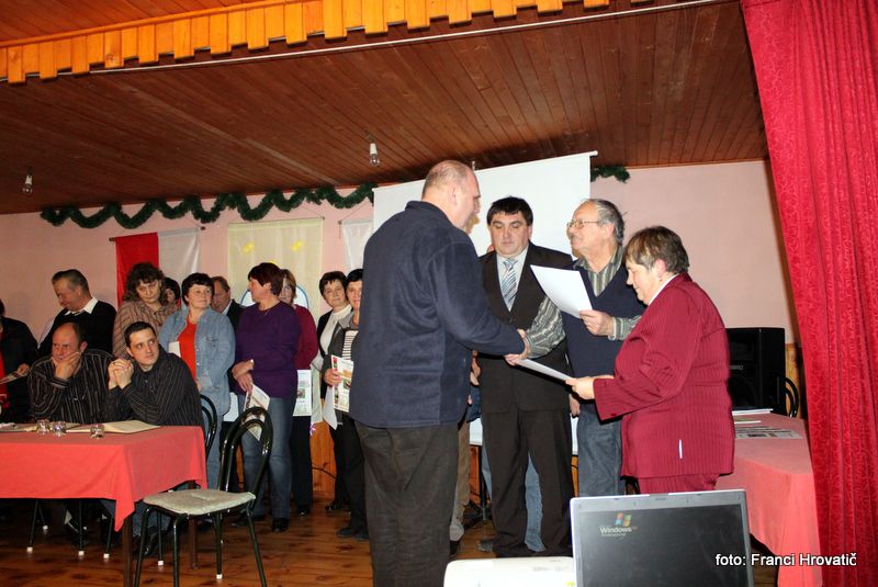 Občni zbor, 8. januarja 2011 - foto povečava