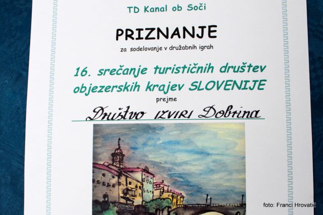 Sreč. objez. kraj. Kanal ob Soči, 21.05.2011 - foto