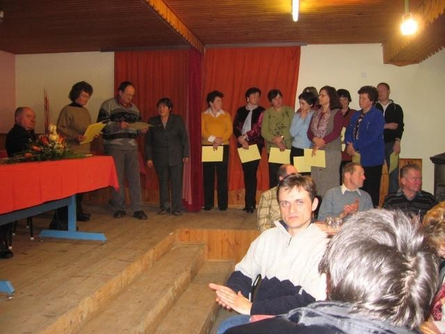 Občni zbor, 14.januarja 2006 - foto