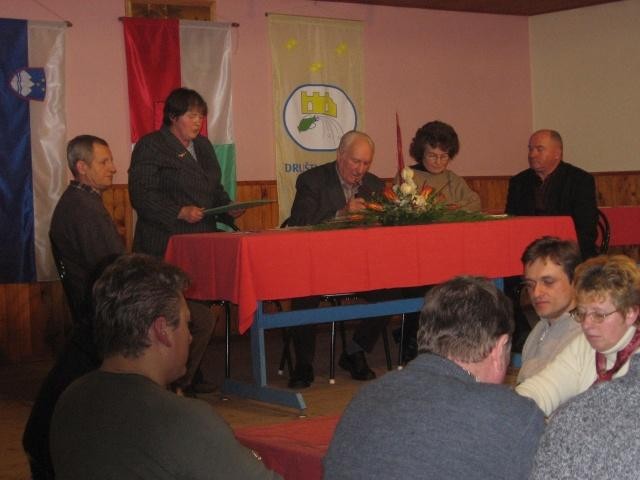 Občni zbor, 14.januarja 2006 - foto
