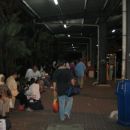 Bus station in Johor Bahru at 2 a.m. in the morning