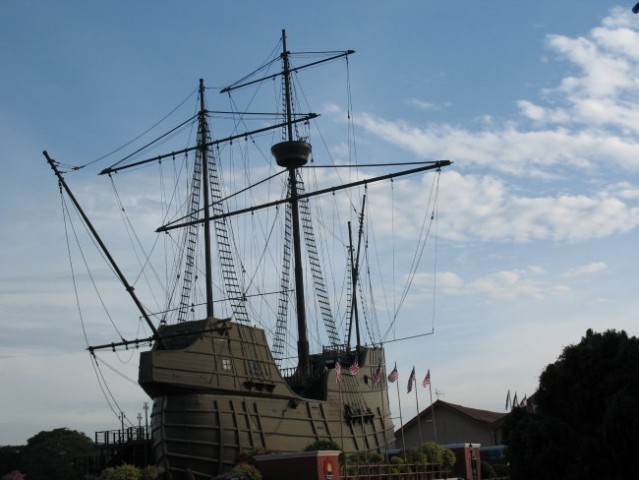 The pirate ship in Melaka 
