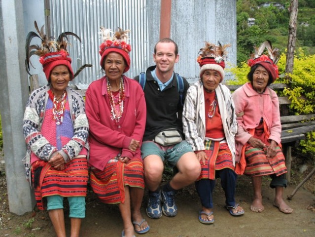 Picture with local people 