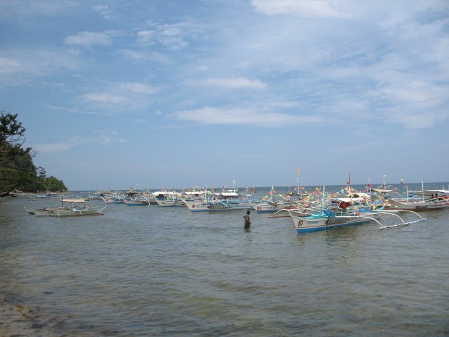 Port in Palawan island