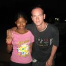 Cambodian girl and me