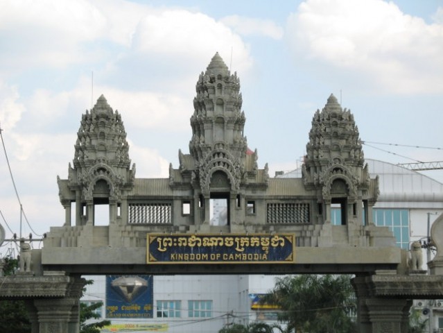 Border crossing points between Thailand and Cambodia