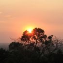 Sunset in Cambodia