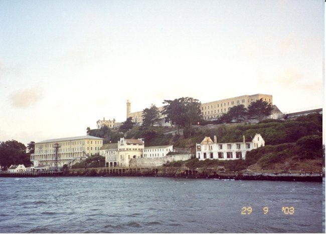 Famous Alcatraz prison