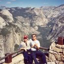 With friend Renato in Yosemite National Park, located in the Sierra Nevada mountains