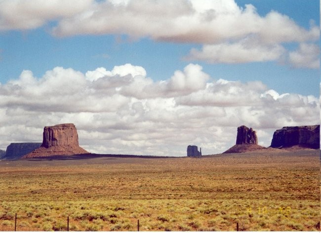 The Old West in Utah's Monument Valley, amazing country