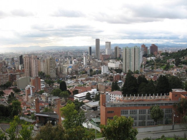 The capital city Bogotá, is a city of contrasts