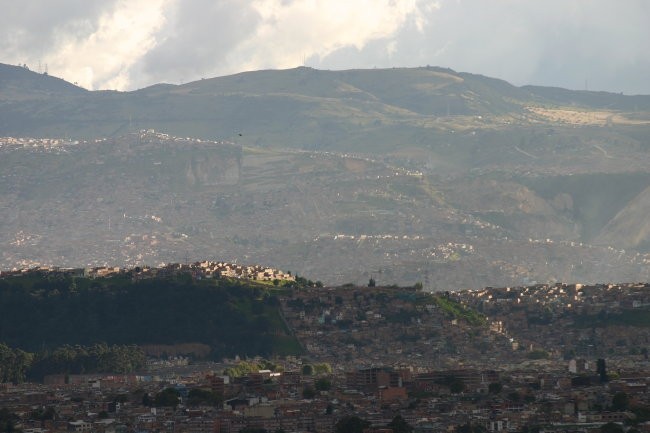 Bogota's name comes from the Chibcha word Bacatá.