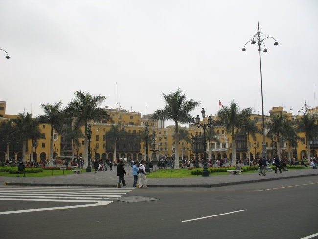 Plaza de armas in Lima