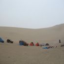Our camp in the middle of the desert