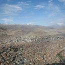 La Paz the capital city in Bolivia