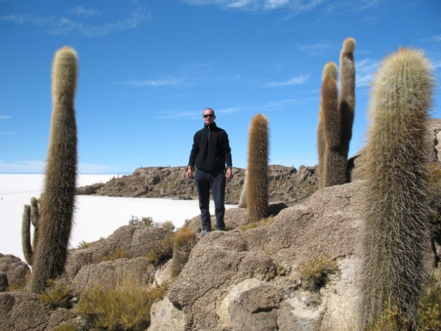 Cactus Island in Salar De Uyuni