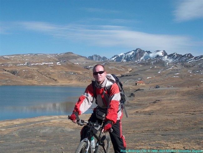 Start of the cycling tour in Bolivia 