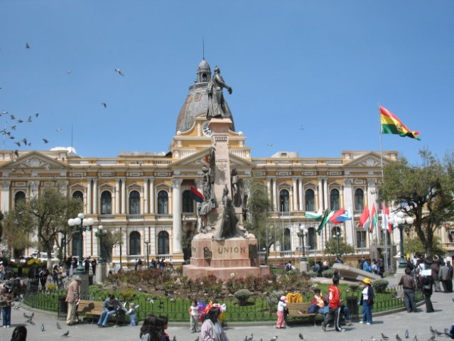 Plaza de Armas in La Paz