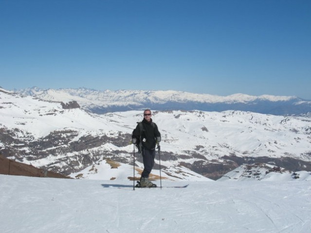 Me in the Chilean Andes