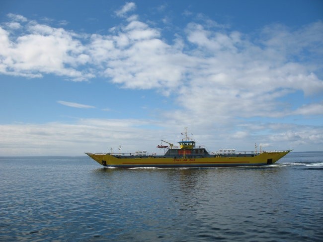 Ferry used between Chilean mainland and Chiloé Island