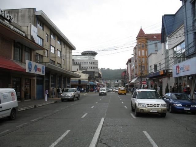 The center of the Puerto Montt
