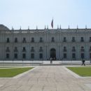 Palacio de La Moneda in downtown Santiago