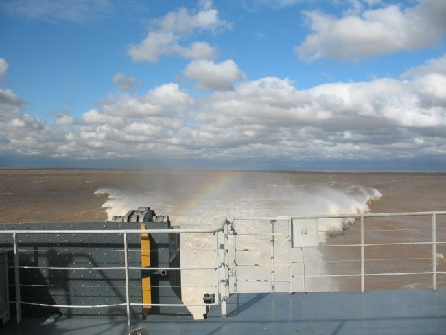 Buquebus ferry from Colonia to Buenos Aires
