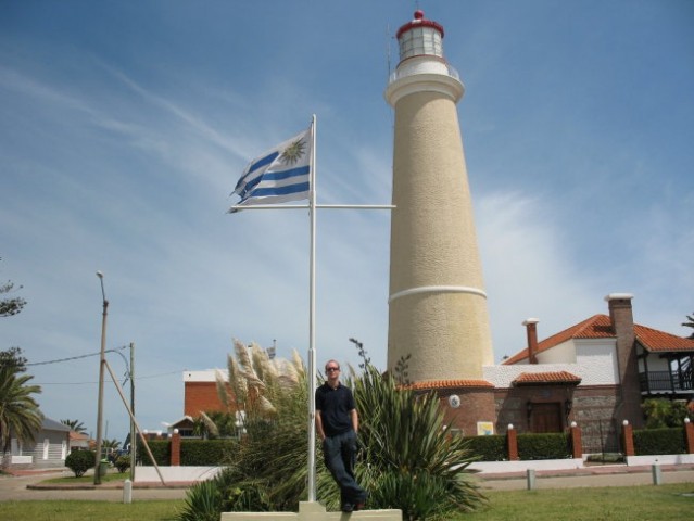 Me under the Uruguay flag