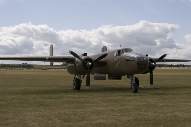 B-25 pripravljen za akcijo