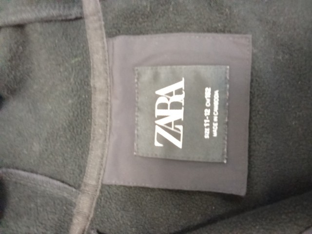 Podlozen softshell Zara, crn, 152 cm, kot nov - foto