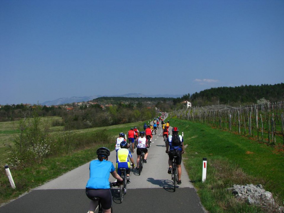 Kolesarjenje po Krasu - foto povečava