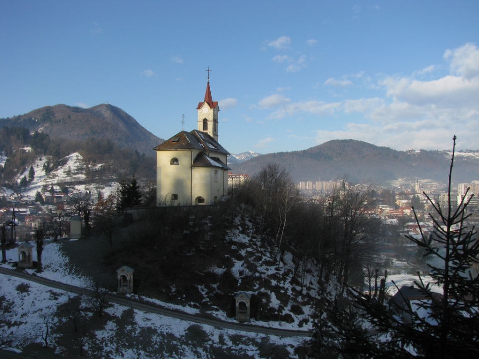 Vrh rebra in Mrtancova planina - foto povečava