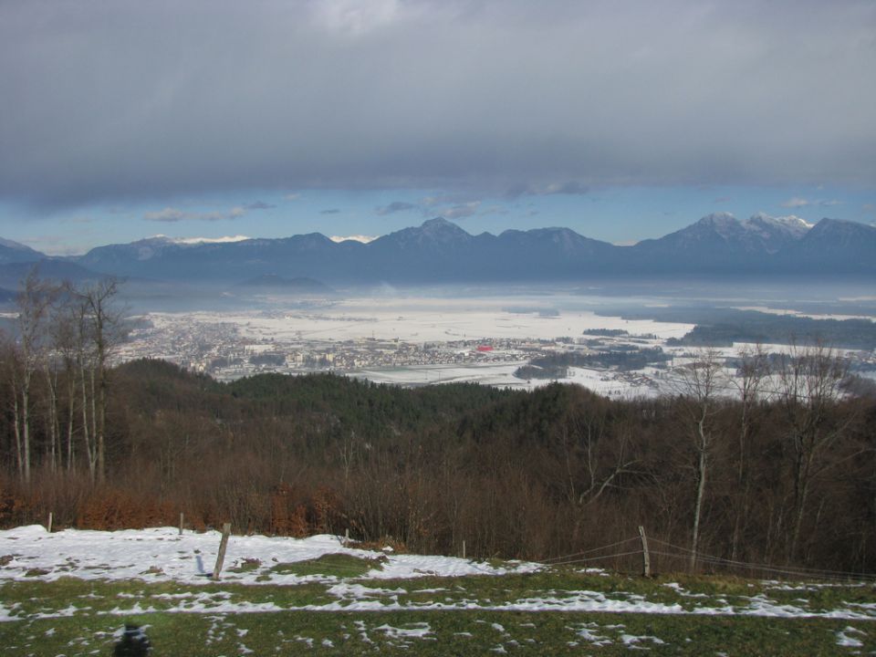 Vrh rebra in Mrtancova planina - foto povečava