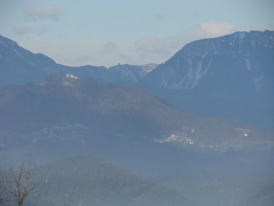 Vrh rebra in Mrtancova planina - foto povečava