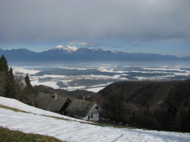 Vrh rebra in Mrtancova planina - foto