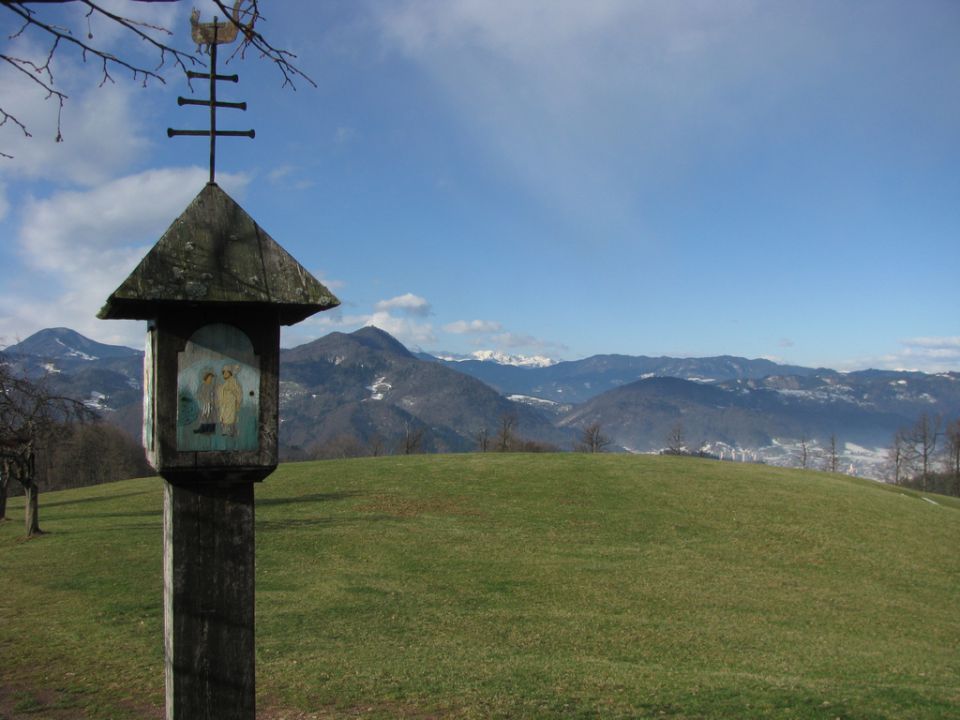 Vrh rebra in Mrtancova planina - foto povečava