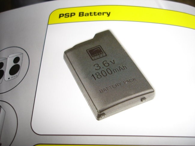 PSP oprema - foto povečava