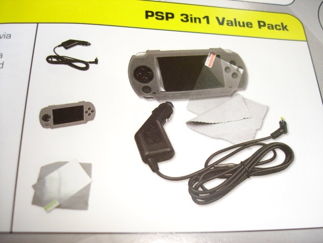 PSP oprema - foto povečava