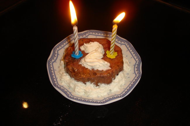 Torta za moj 2. rojstni dan!