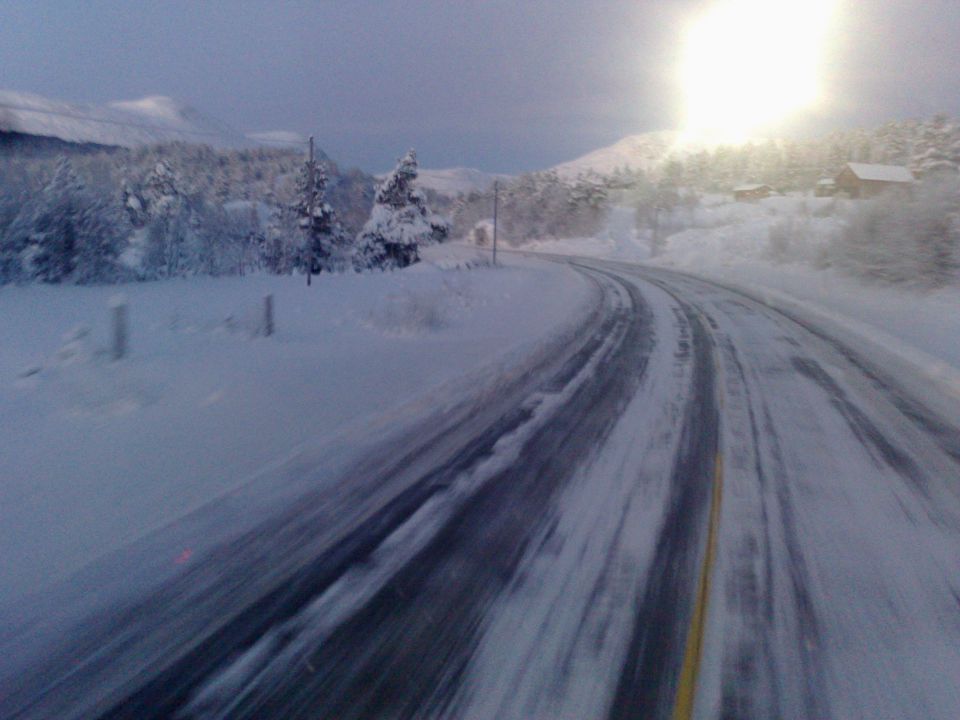 NORVEŠKA minus 36C,odpoved vozila - foto povečava