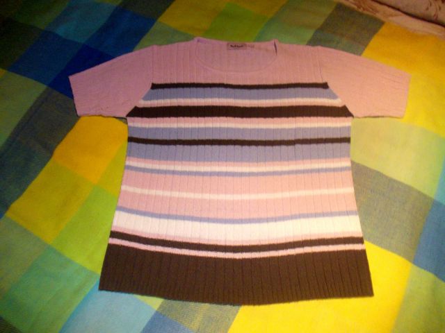 Pleten pulovrček, vel.42-44, cena: 7€