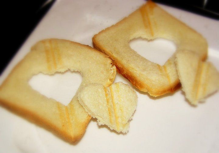 srčkov toast
