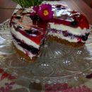 borovničeva cheesecake