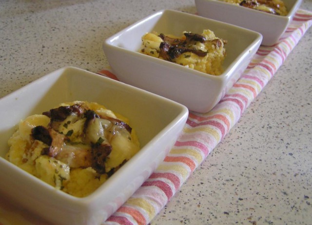 Polentini muffini z lisičkami