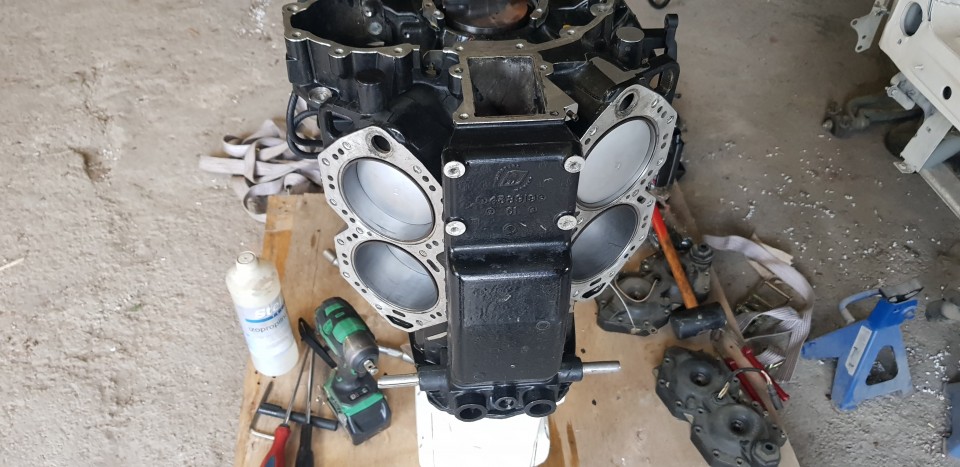 Evinrude Eagle 60° V4 rebuild #2 - foto povečava