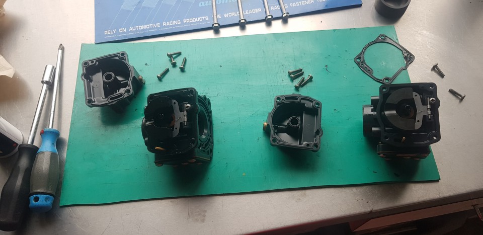 Evinrude Eagle 60° V4 rebuild #2 - foto povečava