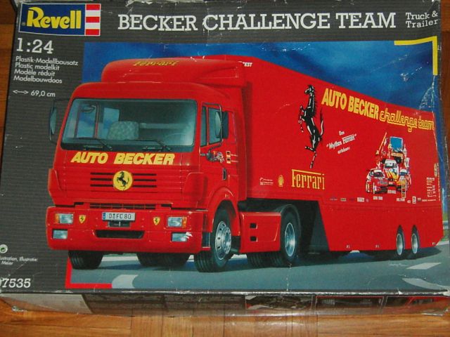 Revell Mercedes benz becker challenge team
